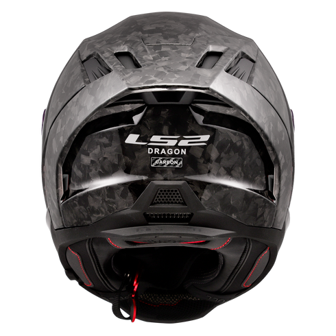 LS2 FF807 Dragon Motorcycle Helmet - Forged Carbon